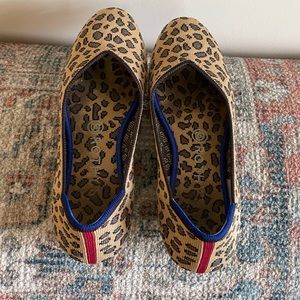 Rothys size 8, leopard print